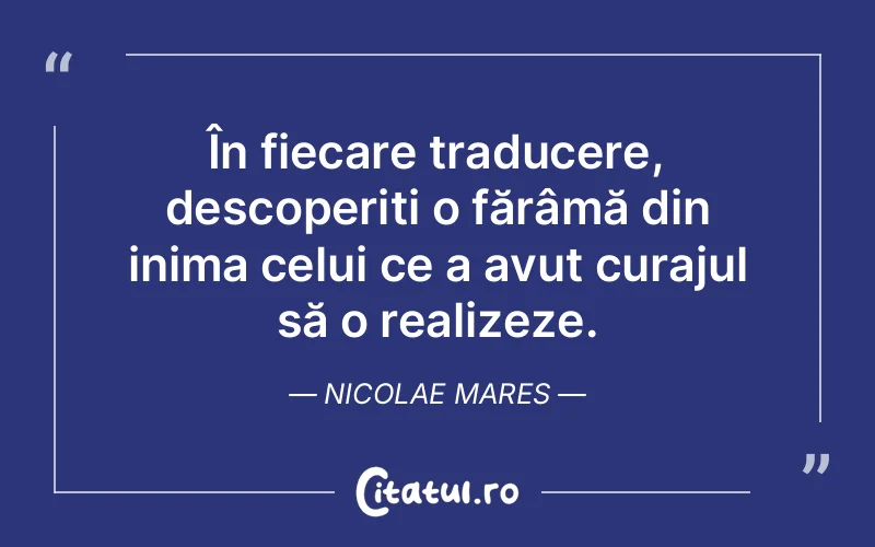 Citat Nicolae Mares - citate spiritualitate