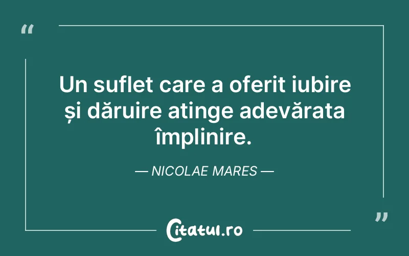 Citat Nicolae Mares - citate spiritualitate