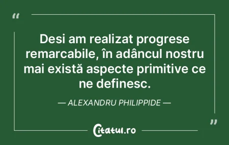 Deși am realizat progrese remarcabile, ... Deși am realizat progrese remarcabile, ...
