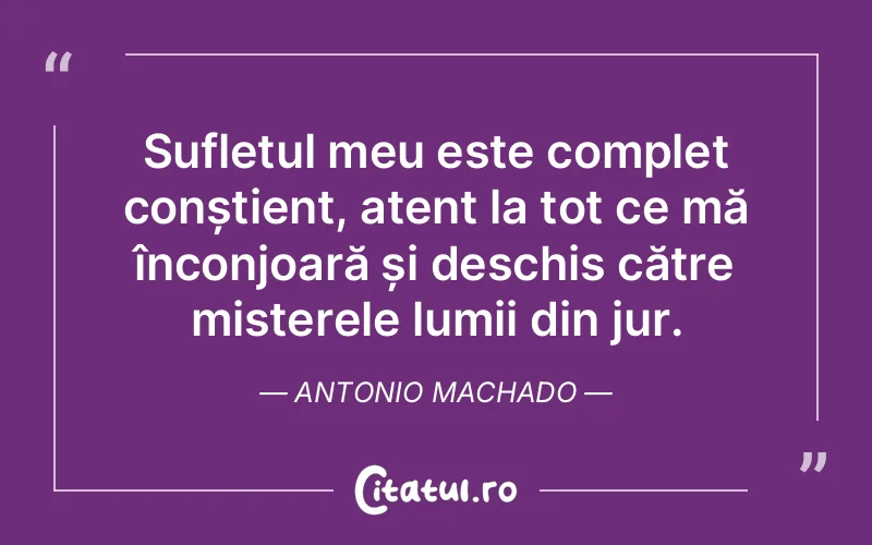 Citat Antonio Machado - citate spiritualitate