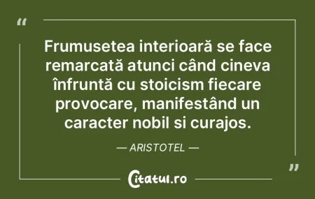 Frumusețea interioară se face remarcat... Frumusețea interioară se face remarcat...