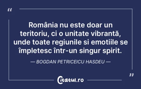 România nu este doar un teritoriu, ci o... România nu este doar un teritoriu, ci o...