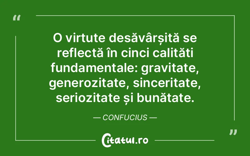 Citat Confucius - citate spiritualitate