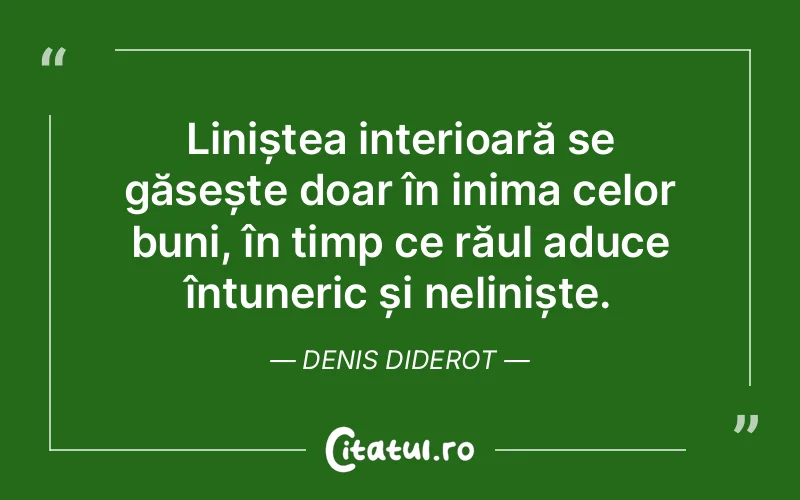 Citat Denis Diderot - citate spiritualitate