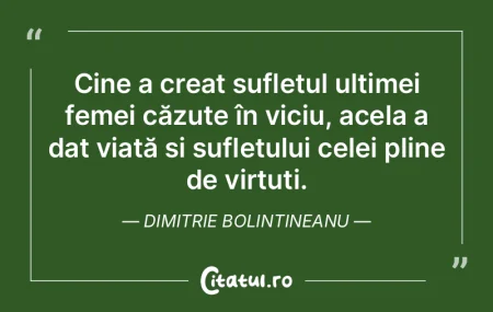 Cine a creat sufletul ultimei femei căz... Cine a creat sufletul ultimei femei căz...