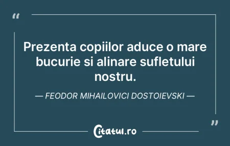 Prezența copiilor aduce o mare bucurie ... Prezența copiilor aduce o mare bucurie ...