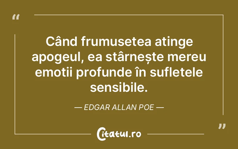 Citat Edgar Allan Poe - citate spiritualitate