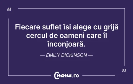 Fiecare suflet își alege cu grijă cer... Fiecare suflet își alege cu grijă cer...