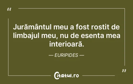Jurământul meu a fost rostit de limbaj... Jurământul meu a fost rostit de limbaj...