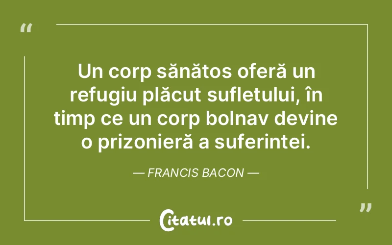 Citat Francis Bacon - citate spiritualitate