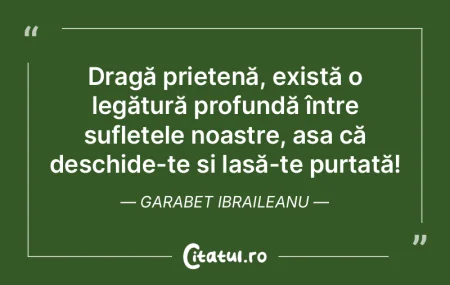 Dragă prietenă, există o legătură p... Dragă prietenă, există o legătură p...
