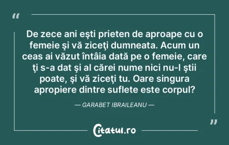 De zece ani eşti prieten de aproape cu ... De zece ani eşti prieten de aproape cu ...