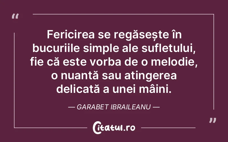 Citat Garabet Ibraileanu - citate spiritualitate