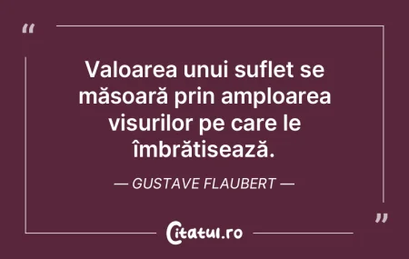 Valoarea unui suflet se măsoară prin a... Valoarea unui suflet se măsoară prin a...
