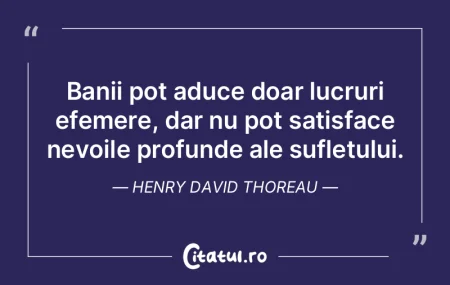 Banii pot aduce doar lucruri efemere, da... Banii pot aduce doar lucruri efemere, da...