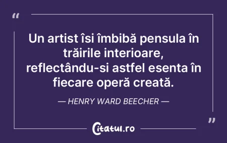 Un artist își îmbibă pensula în trÄ... Un artist își îmbibă pensula în trÄ...