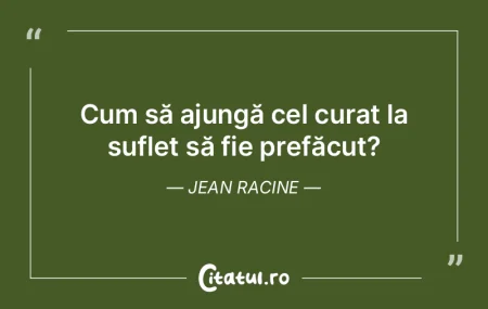 Cum să ajungă cel curat la suflet să ... Cum să ajungă cel curat la suflet să ...