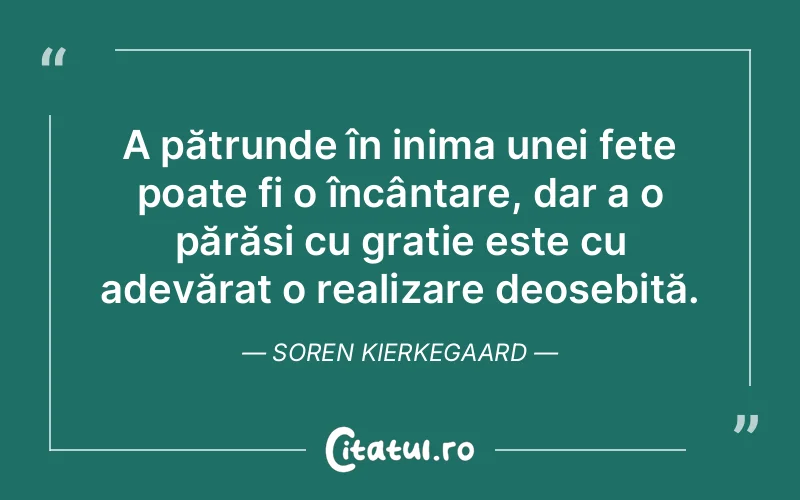 Citat Soren Kierkegaard - citate spiritualitate