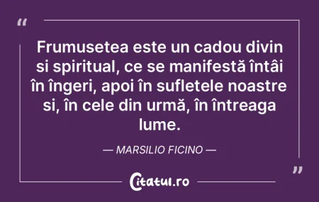 Frumusețea este un cadou divin și spir... Frumusețea este un cadou divin și spir...