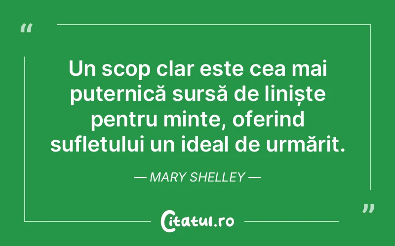 Citat Mary Shelley - citate spiritualitate