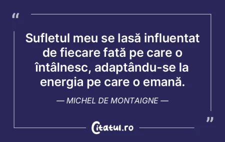 Sufletul meu se lasă influențat de fie... Sufletul meu se lasă influențat de fie...