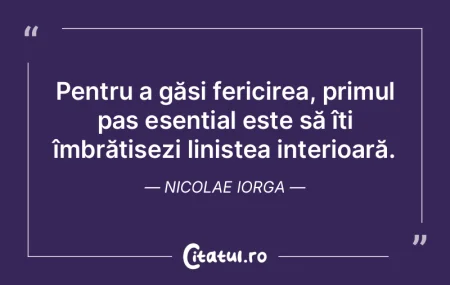 Pentru a găsi fericirea, primul pas ese... Pentru a găsi fericirea, primul pas ese...