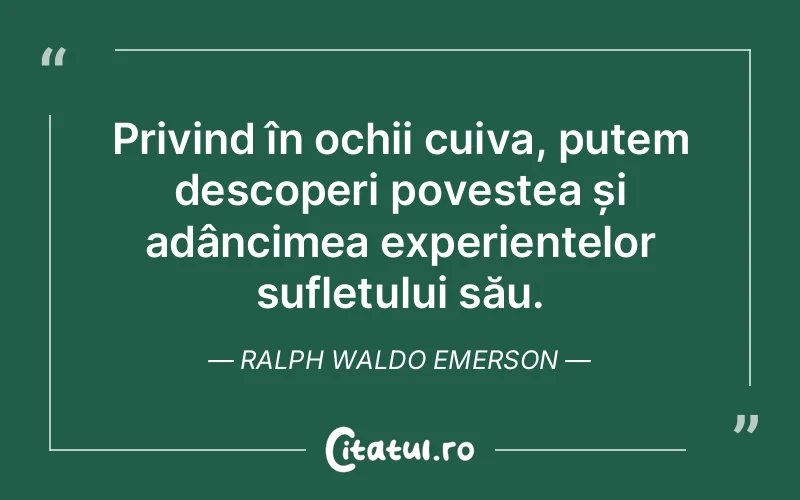 Citat Ralph Waldo Emerson - citate spiritualitate