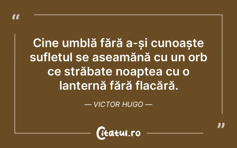 Citat Victor Hugo - citate spiritualitate