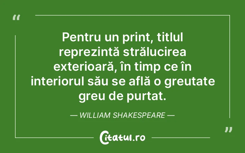 Citat William Shakespeare - citate spiritualitate