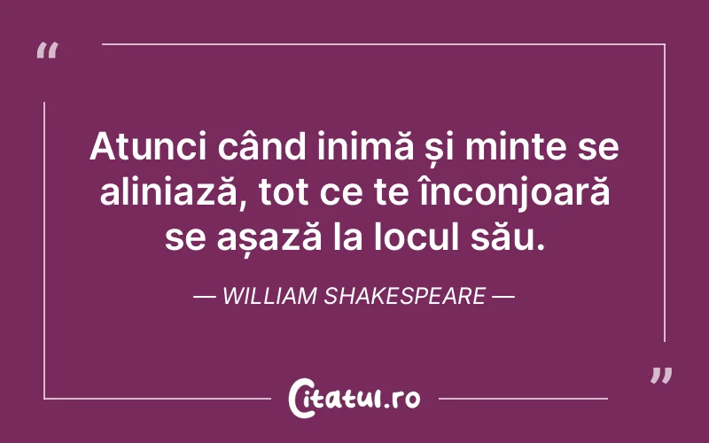 Citat William Shakespeare - citate spiritualitate