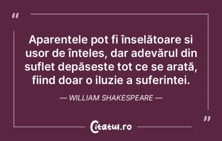 Aparentele pot fi înșelătoare și uș...