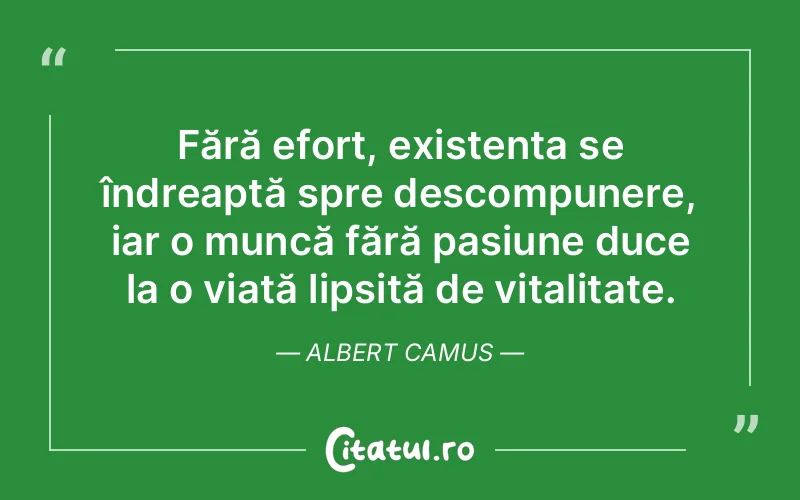 Citat Albert Camus - citate spiritualitate