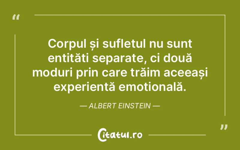 Citat Albert Einstein - citate spiritualitate