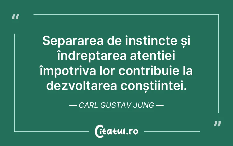 Citat Carl Gustav Jung - citate spiritualitate