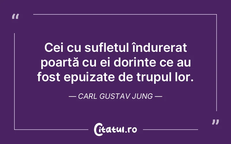 Citat Carl Gustav Jung - citate spiritualitate