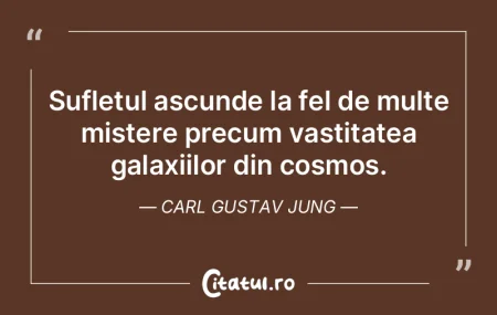 Sufletul ascunde la fel de multe mistere... Sufletul ascunde la fel de multe mistere...