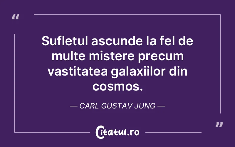 Citat Carl Gustav Jung - citate spiritualitate