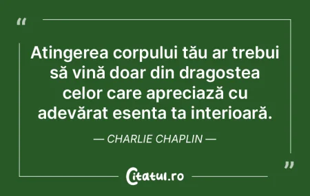 Atingerea corpului tău ar trebui să vi... Atingerea corpului tău ar trebui să vi...