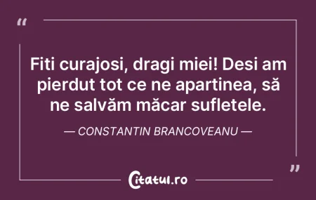 Fiți curajoși, dragi miei! Deși am pi... Fiți curajoși, dragi miei! Deși am pi...