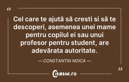 Cel care te ajută să crești și să t... Cel care te ajută să crești și să t...