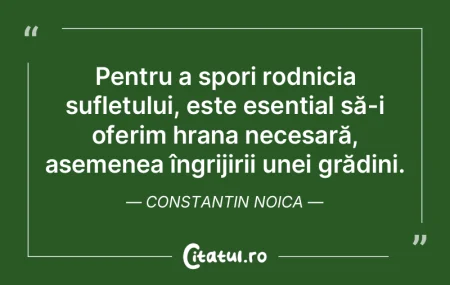 Pentru a spori rodnicia sufletului, este... Pentru a spori rodnicia sufletului, este...