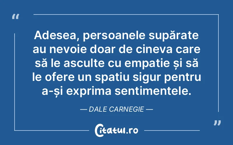 Citat Dale Carnegie - citate spiritualitate