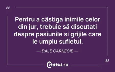 Pentru a câștiga inimile celor din jur... Pentru a câștiga inimile celor din jur...