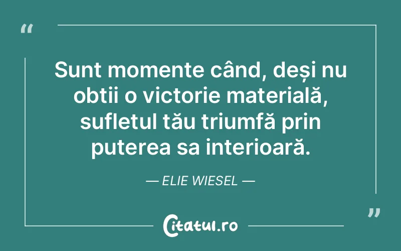 Citat Elie Wiesel - citate spiritualitate