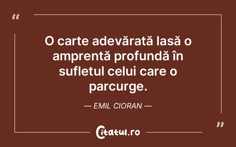 Citat Emil Cioran - citate spiritualitate