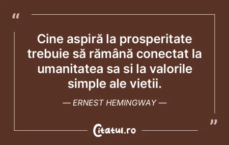 Cine aspiră la prosperitate trebuie să... Cine aspiră la prosperitate trebuie să...