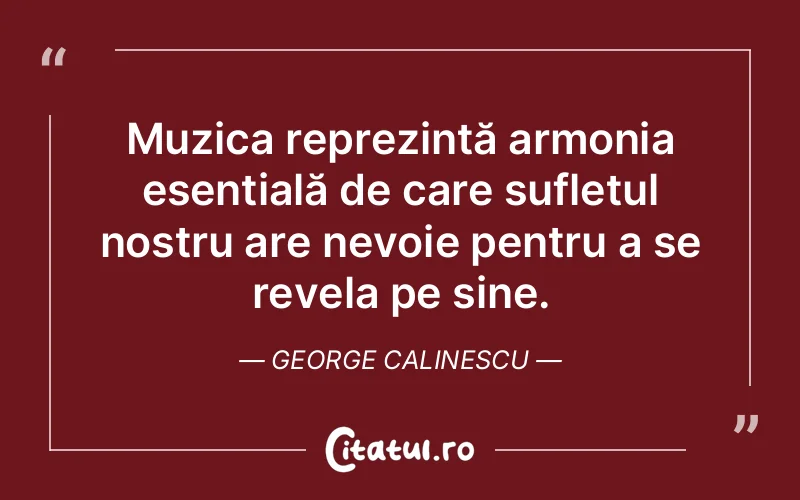 Citat George Calinescu - citate spiritualitate