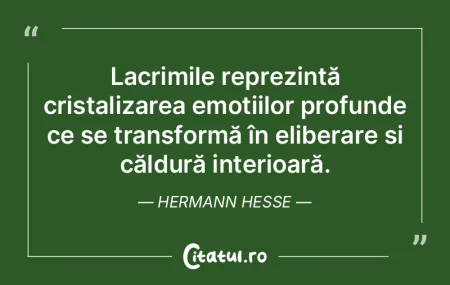Lacrimile reprezintă cristalizarea emoÈ... Lacrimile reprezintă cristalizarea emoÈ...