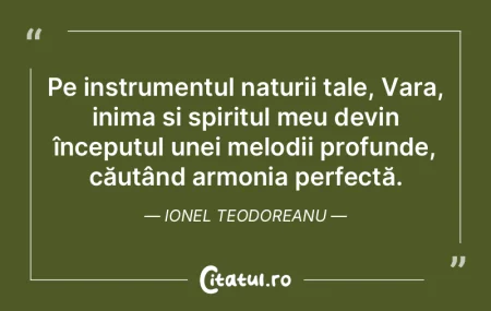 Pe instrumentul naturii tale, Vara, inim... Pe instrumentul naturii tale, Vara, inim...