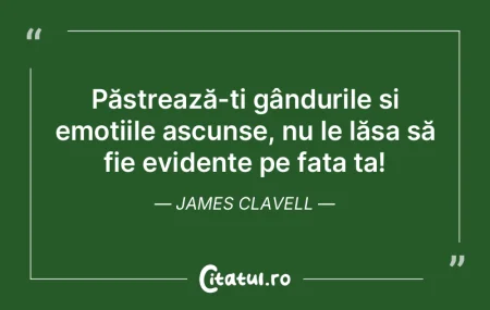 Păstrează-ți gândurile și emoțiile...